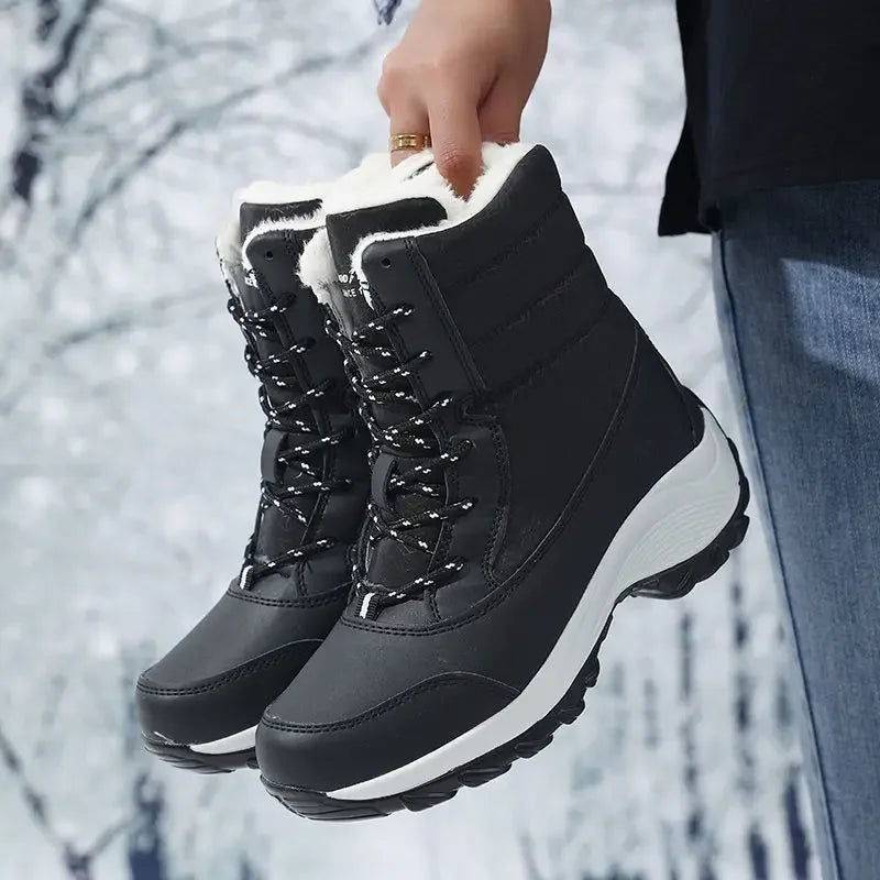 Lina™ | Waterdichte Snowboots Bontvoering