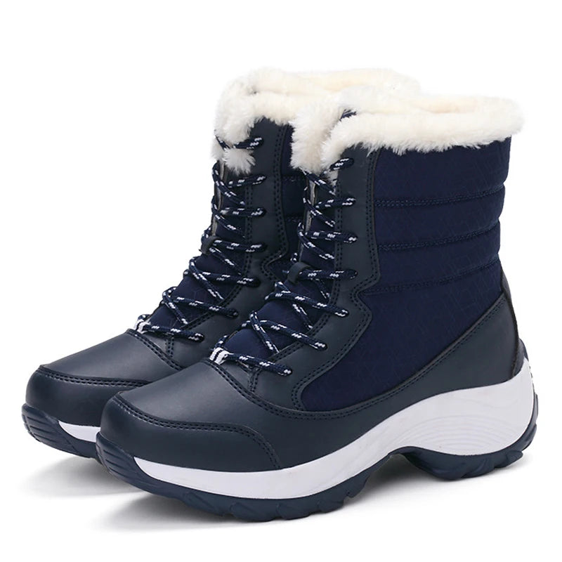 Lina™ | Waterdichte Snowboots Bontvoering