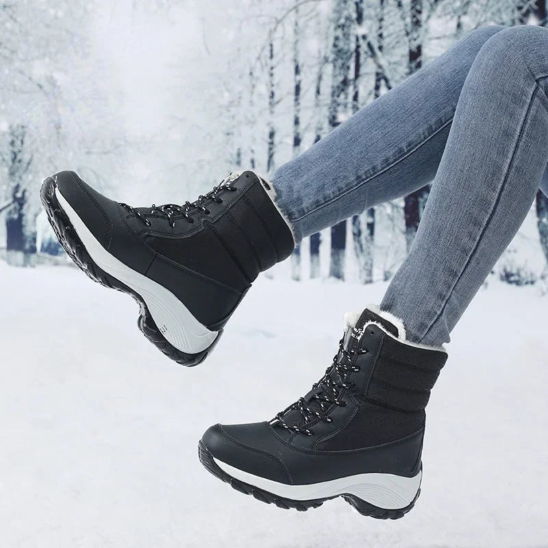 Lina™ | Waterdichte Snowboots Bontvoering